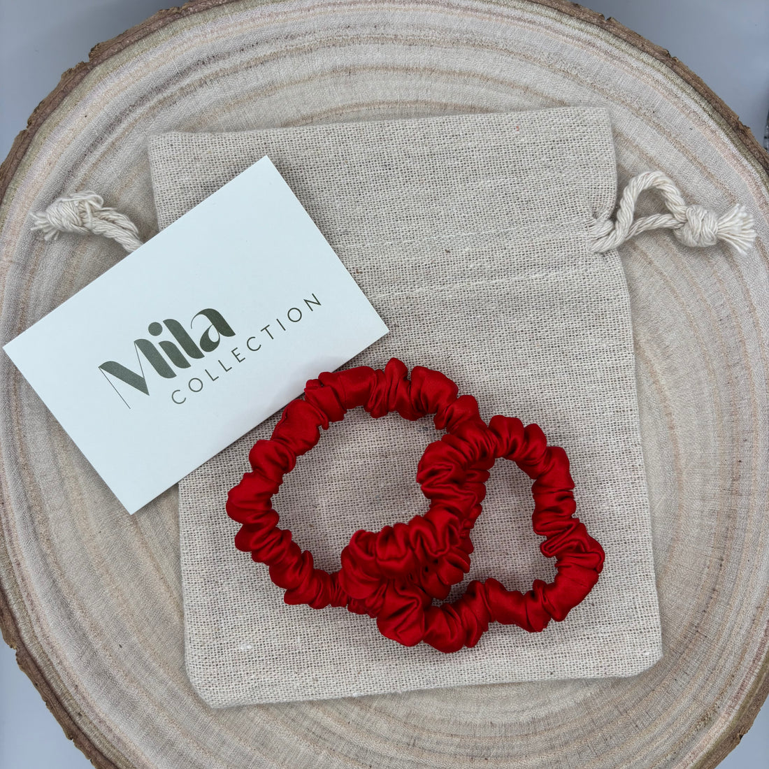 Skinny Silk Scrunchie