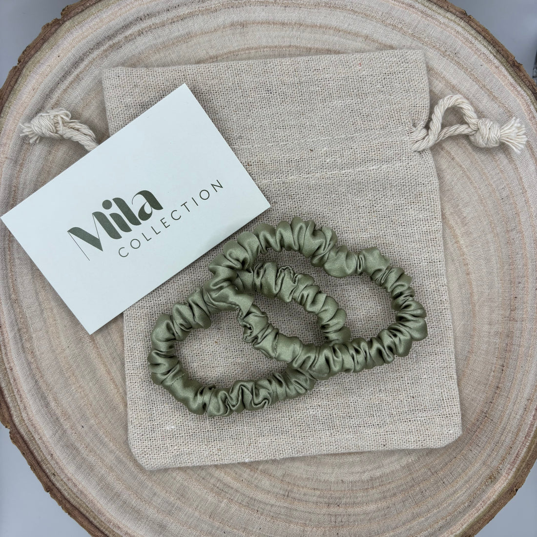 Skinny Silk Scrunchie