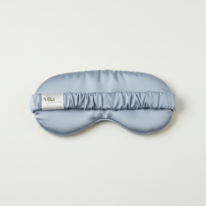 Baby Blue Sleep Mask Back