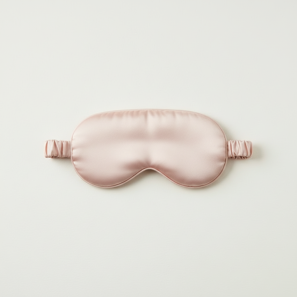 Baby Pink Classic Silk Sleep Mask